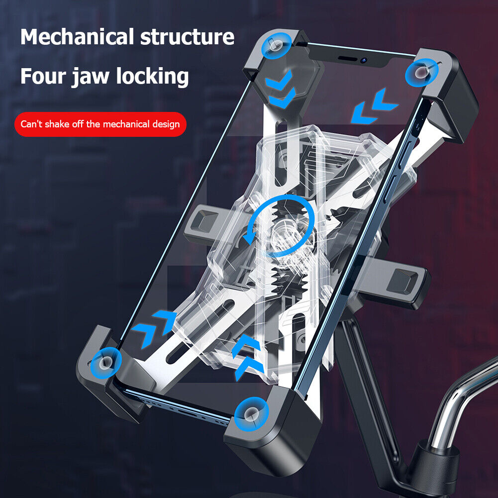 #A Motorcycle Bicycle Phone Holder Mountain Bike Mobile Phone Bracket Handlebar