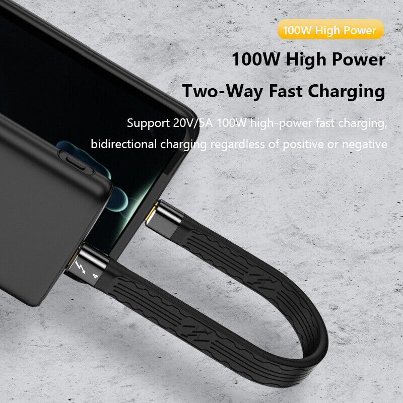 #A 8K 60Hz 40Gbps PD 100W Type-C to Type-C for Thunderbolt 4 Fast Charging Cable