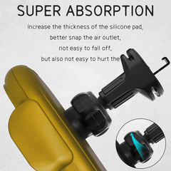 #A Wireless Car Charger Fast Charging Auto Clamping Windshield Dash Air Vent M