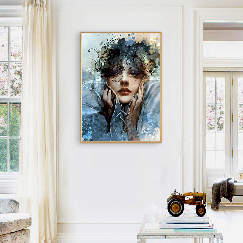 #A Summer Oil Paint By Numbers DIY Canvas Wall Art Picture Craft Home Decorati