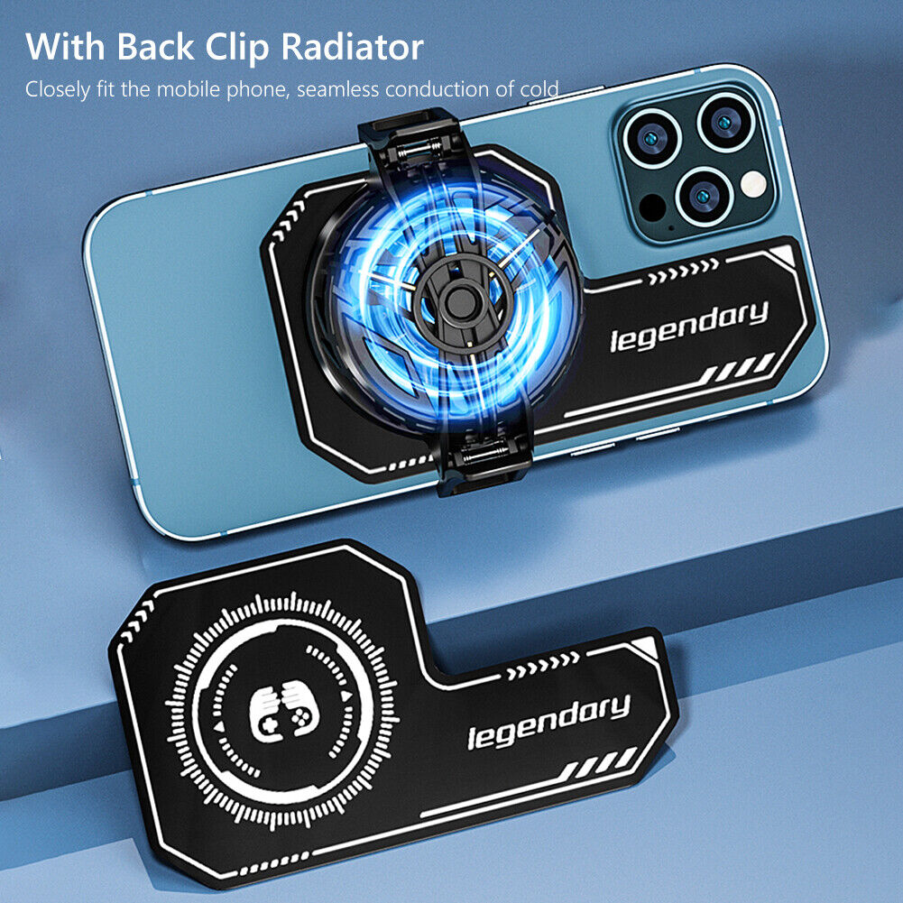 #A Mobile Phone Cooling Plate Heat Sink Expend Gaming Radiator Stickers for PUBG