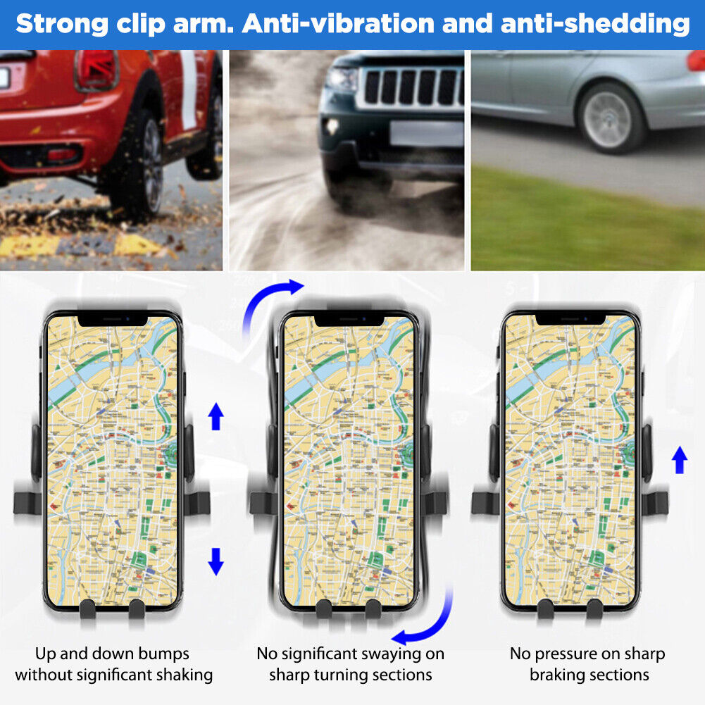 #A Sucker Car Phone Holder Adjustable Mobile Cell Stand Smartphone Support