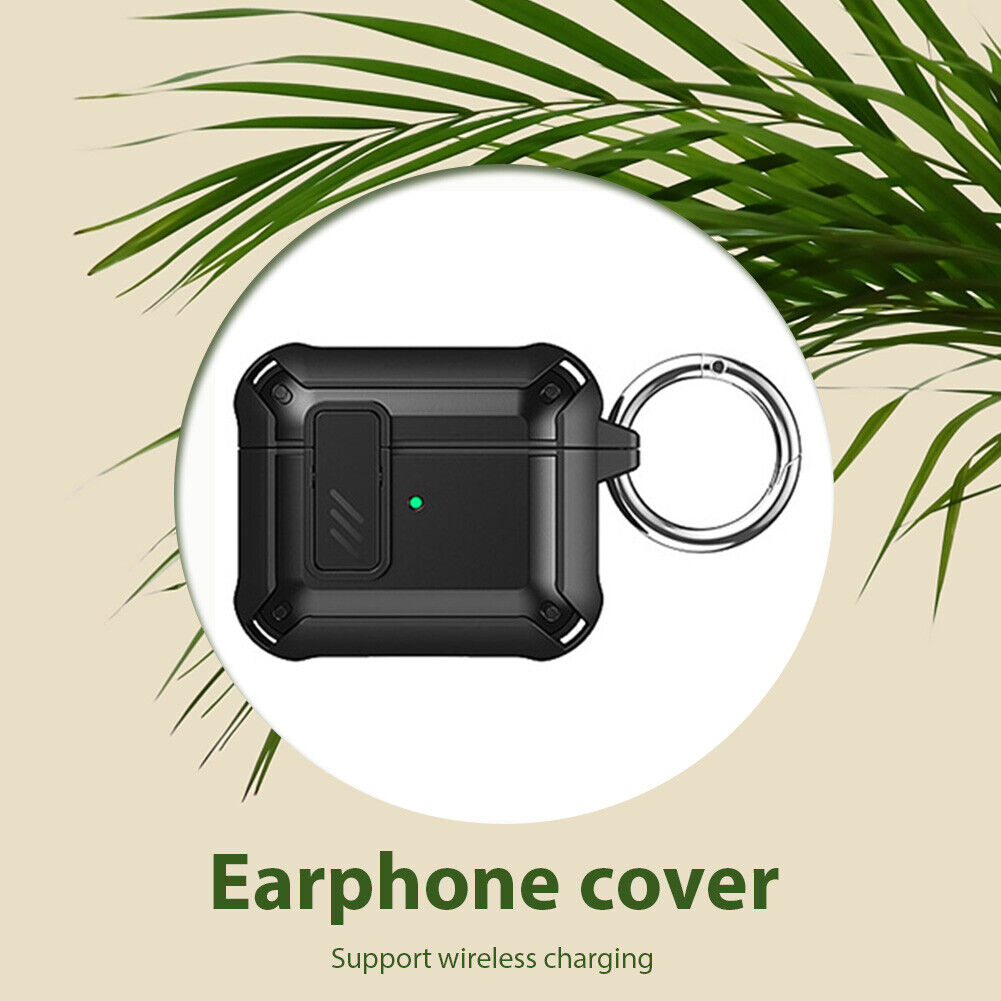#A Wireless Earphone Box Cover Case for 3 Charging Compartment Protector