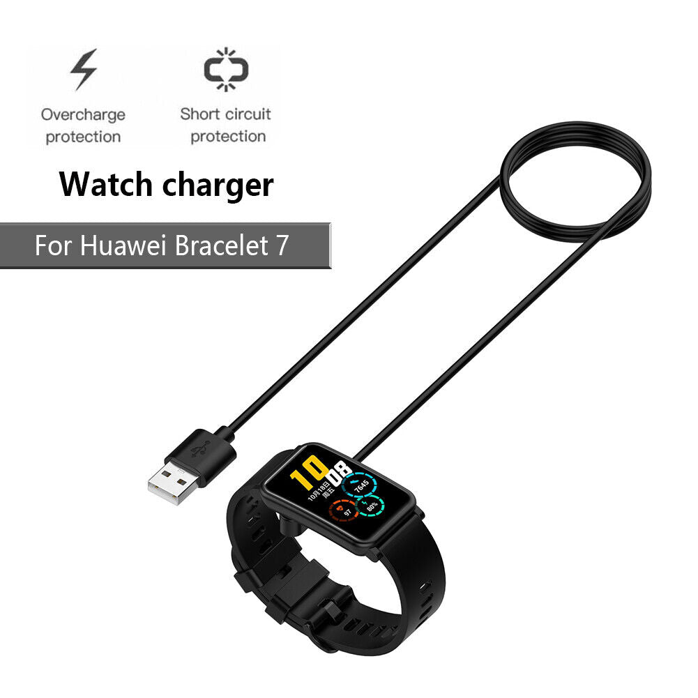 #A Smart Wristband Bracelet Charging Cable Cord Base for Huawei Band 7 Accessori