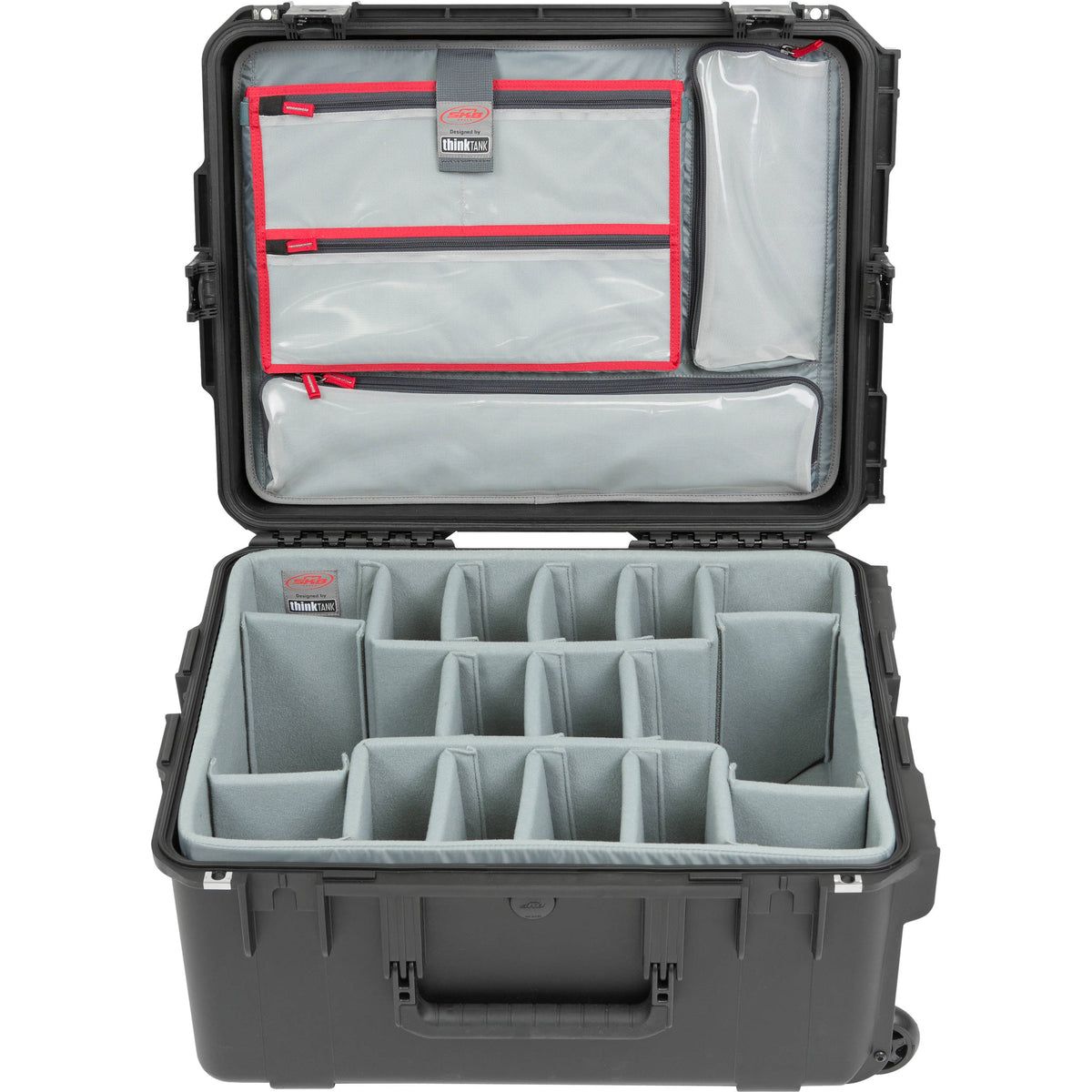 SKB iSeries 2217-10 Case with Think Tank-Designed Photo Dividers &Lid Organizer (Black)