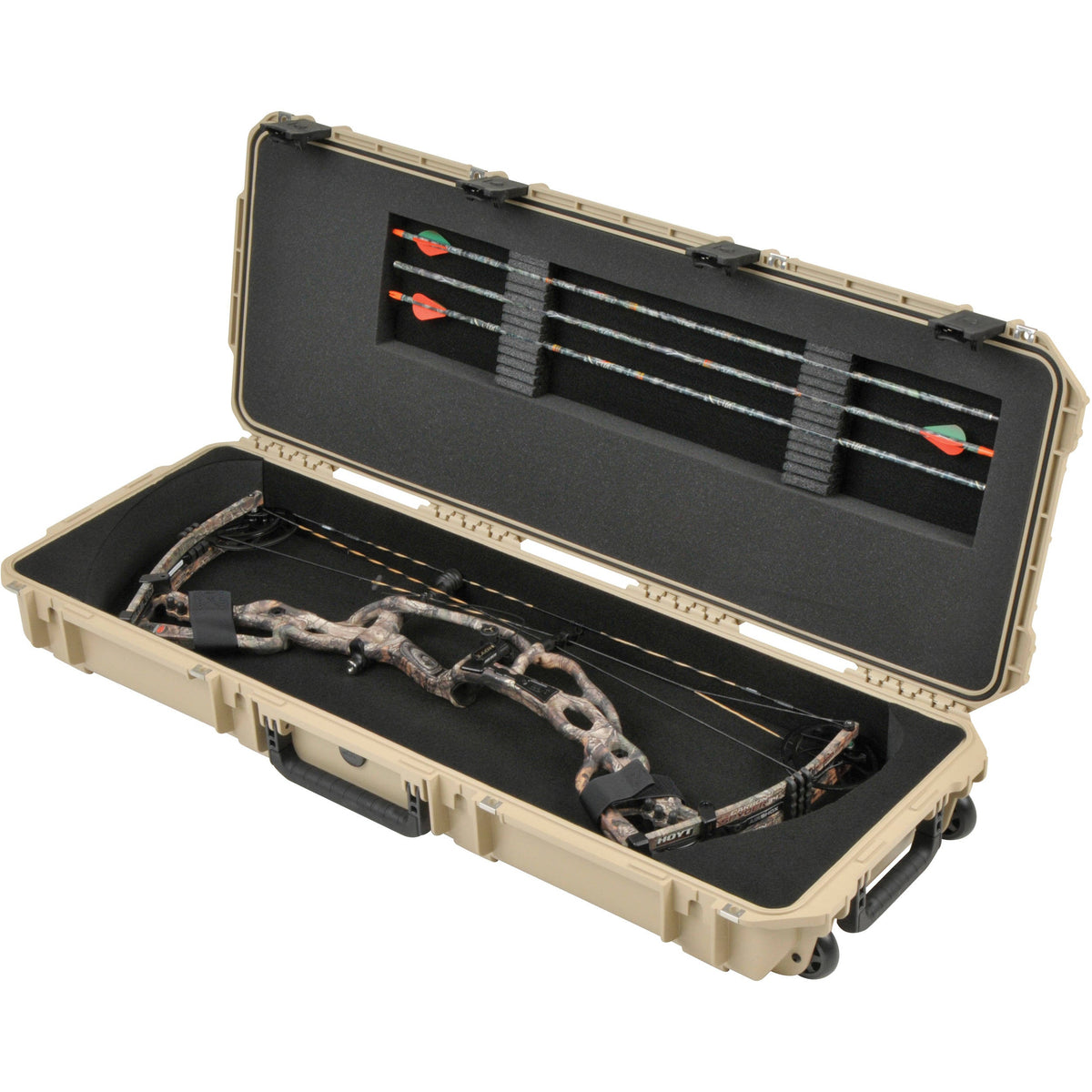 SKB iSeries 4214 Medium Parallel Limb Bow Case (Desert Tan)